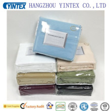 Five Star White Color Hotel Bed Sheet